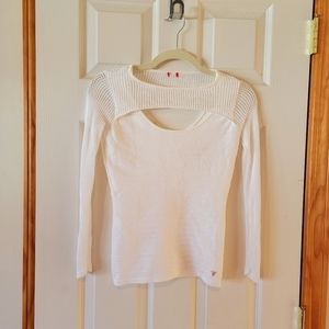 Guess Knit Crochet Top